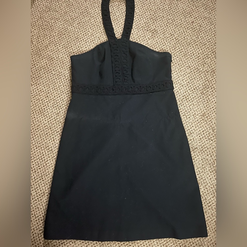 Black cocktail dress